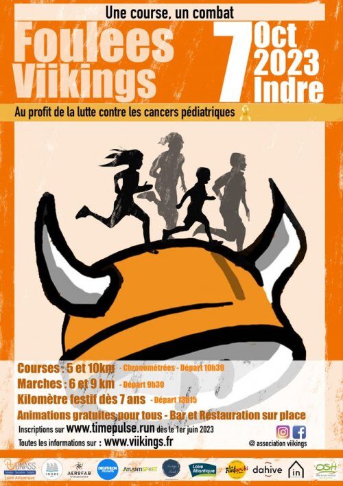 Affiche de la compétition Foulées Viikings