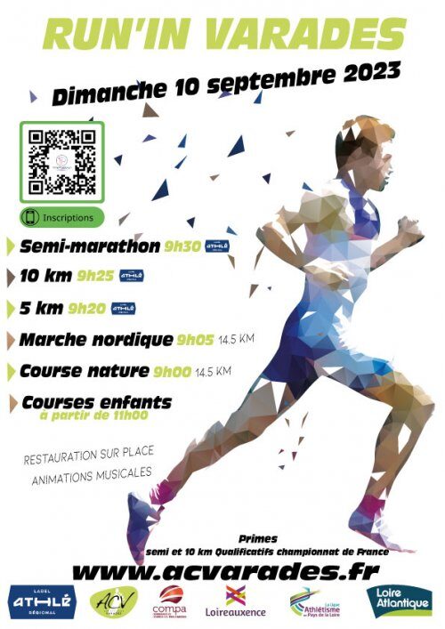 Affiche de la compétition Run'In Varades