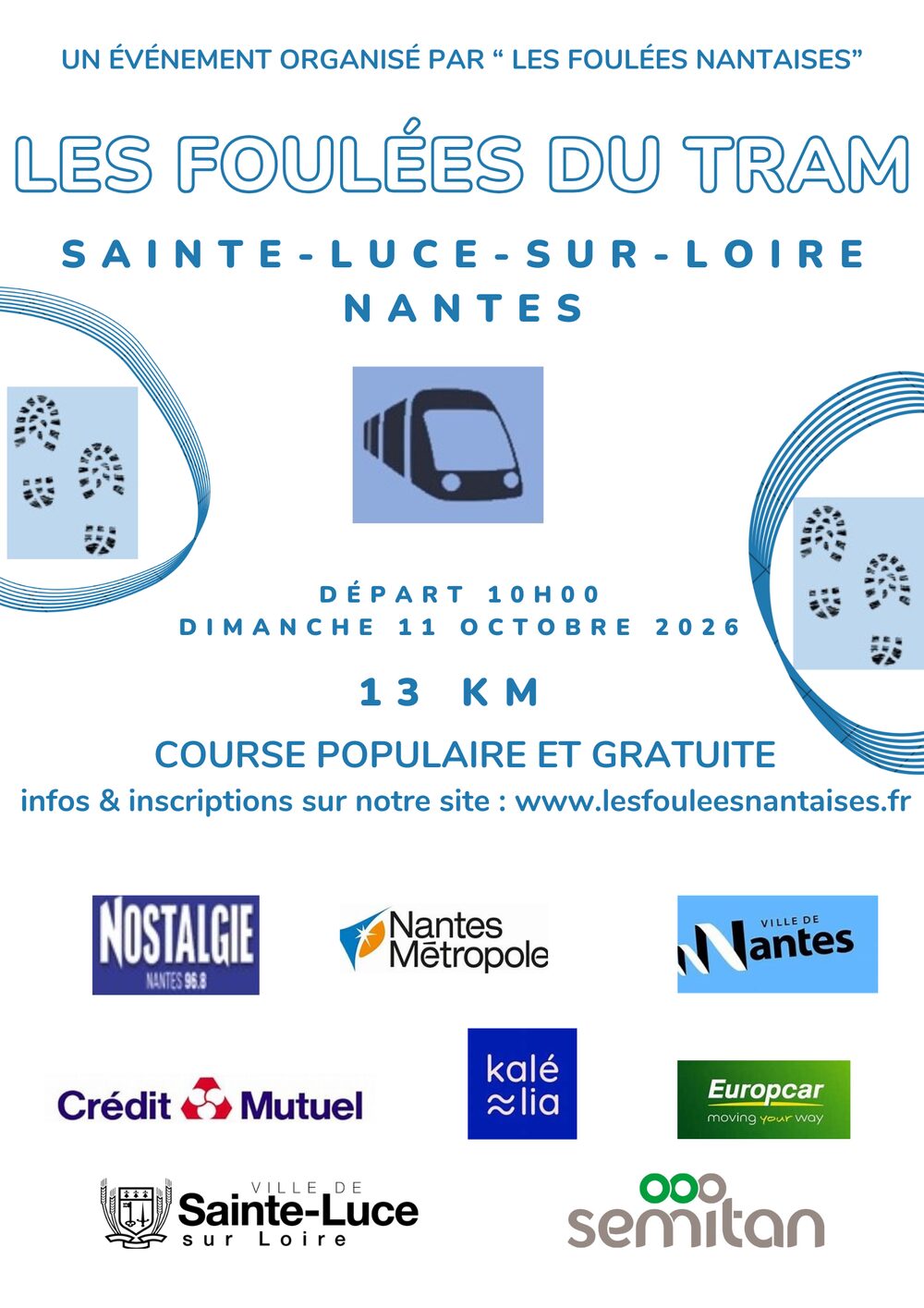 Affiche de la compétition Les Foulées du Tram