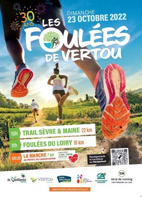 Affiche de la compétition Foulées Vertaviennes