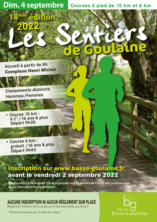 Affiche de la compétition Les Sentiers de Goulaine