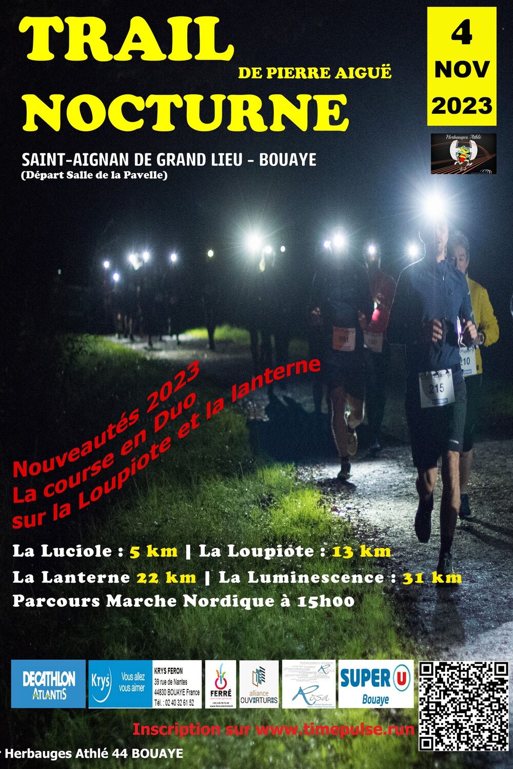 Affiche de la compétition La Nocturne de Pierre Aiguë